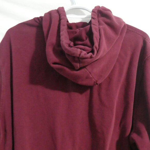 PENGUIN by MUNSINGWEAR | large | Burgundy Hooded Sweatshirt / Hoodie - Picture 11 of 16